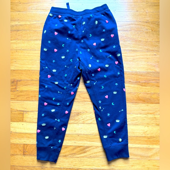 Crewcuts / Navy print joggers - Picture 2 of 5